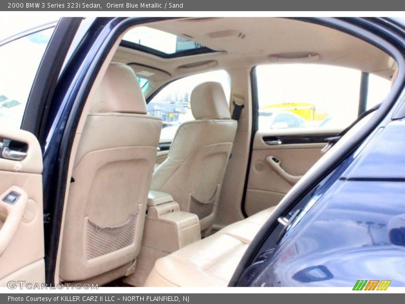 Orient Blue Metallic / Sand 2000 BMW 3 Series 323i Sedan