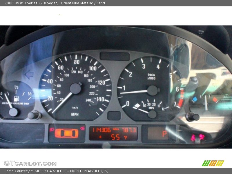  2000 3 Series 323i Sedan 323i Sedan Gauges