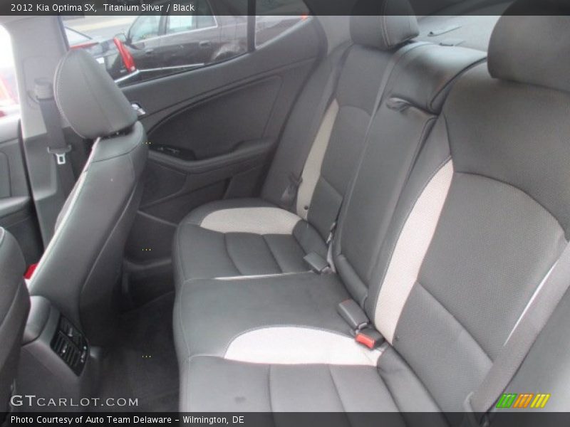 Titanium Silver / Black 2012 Kia Optima SX
