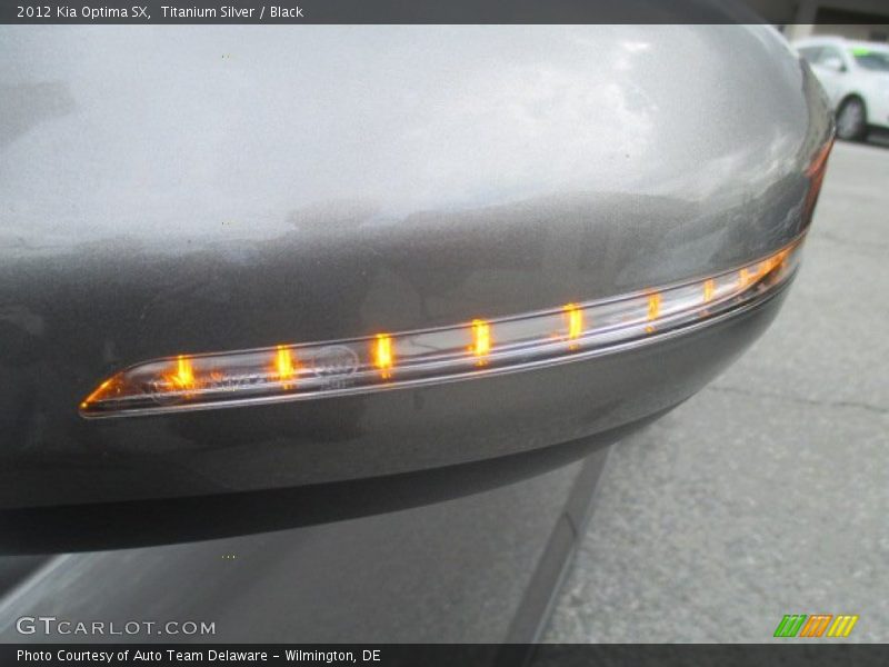 Titanium Silver / Black 2012 Kia Optima SX