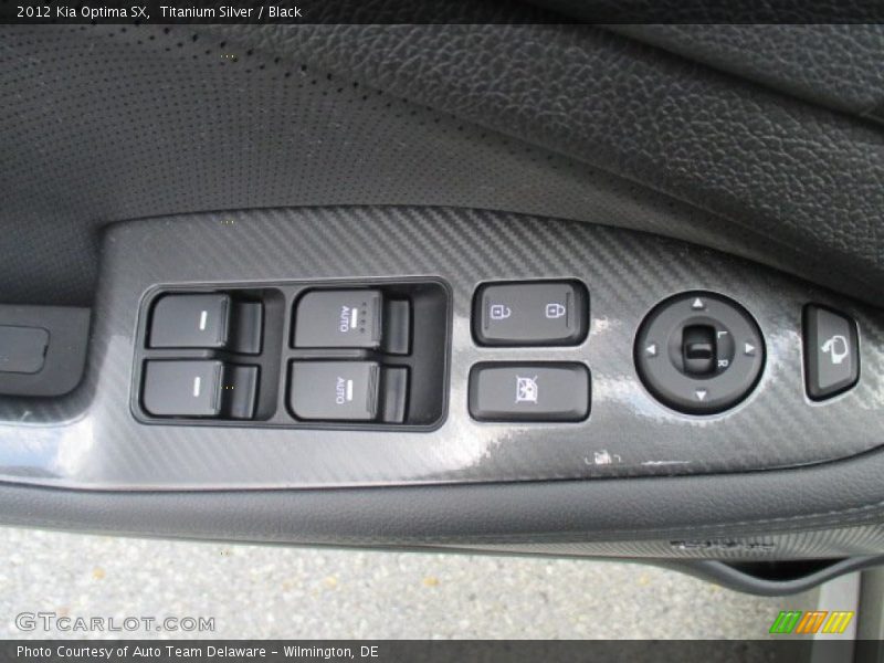 Titanium Silver / Black 2012 Kia Optima SX