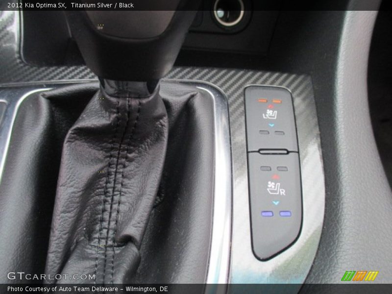 Titanium Silver / Black 2012 Kia Optima SX