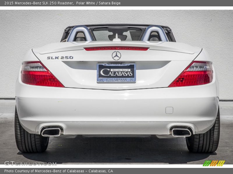 Polar White / Sahara Beige 2015 Mercedes-Benz SLK 250 Roadster