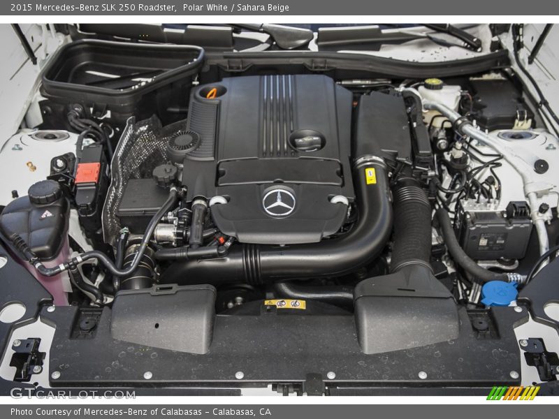  2015 SLK 250 Roadster Engine - 1.8 Liter GDI Turbocharged DOHC 16-Valve VVT 4 Cylinder