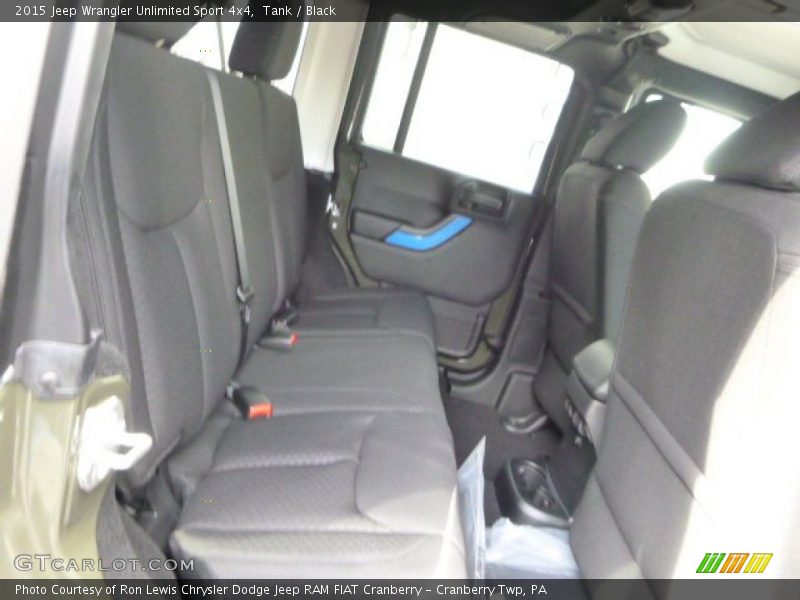 Tank / Black 2015 Jeep Wrangler Unlimited Sport 4x4