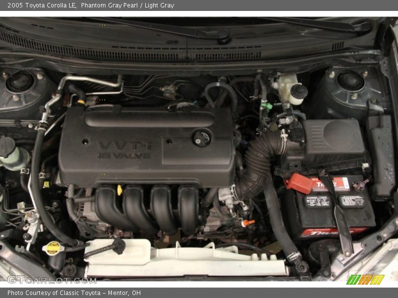 Phantom Gray Pearl / Light Gray 2005 Toyota Corolla LE