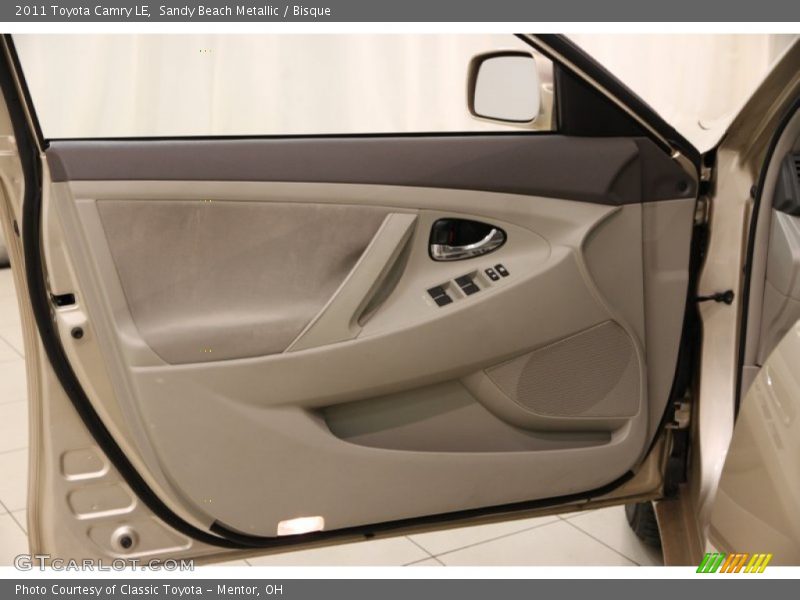 Sandy Beach Metallic / Bisque 2011 Toyota Camry LE