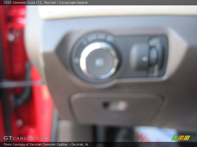 Red Hot / Cocoa/Light Neutral 2015 Chevrolet Cruze LTZ