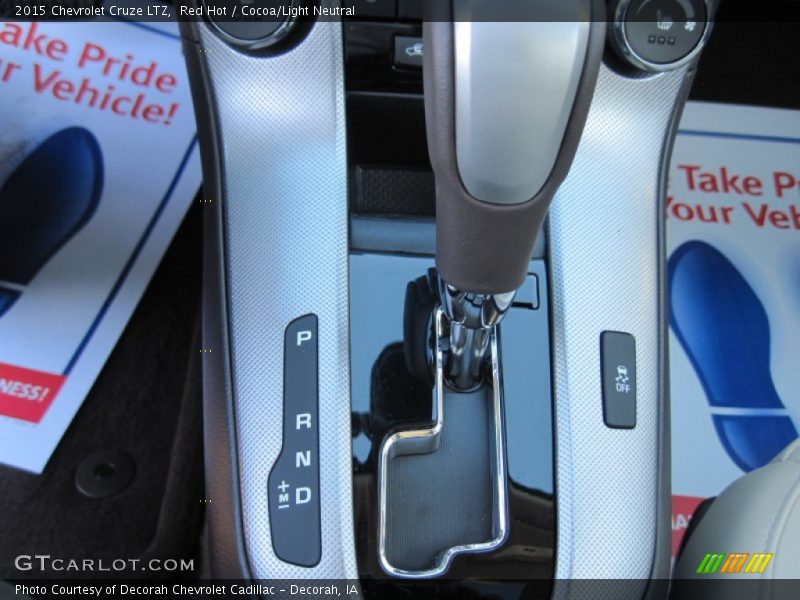  2015 Cruze LTZ 6 Speed Automatic Shifter
