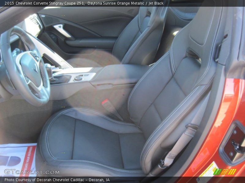 Front Seat of 2015 Corvette Stingray Coupe Z51