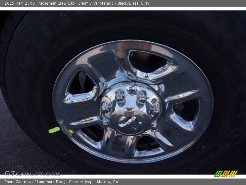 Bright Silver Metallic / Black/Diesel Gray 2015 Ram 2500 Tradesman Crew Cab