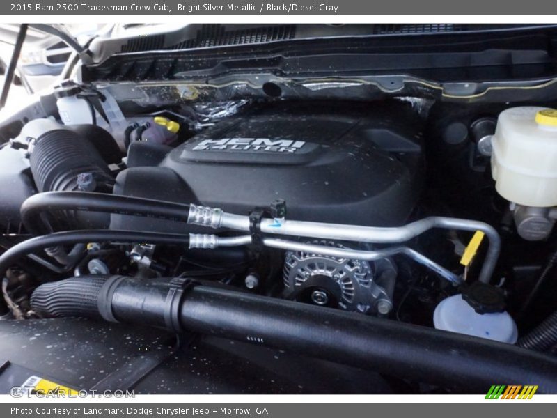 Bright Silver Metallic / Black/Diesel Gray 2015 Ram 2500 Tradesman Crew Cab
