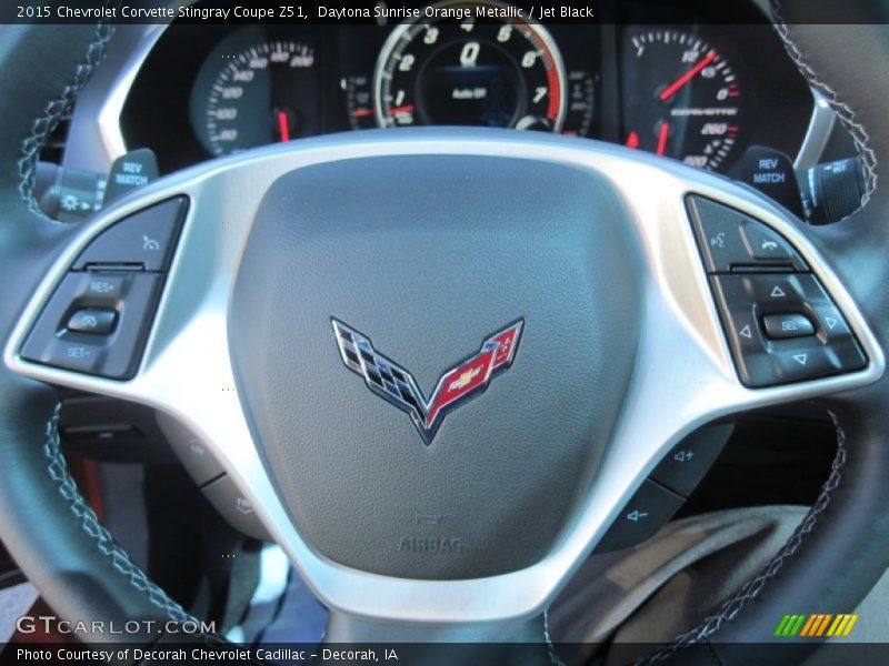 Controls of 2015 Corvette Stingray Coupe Z51