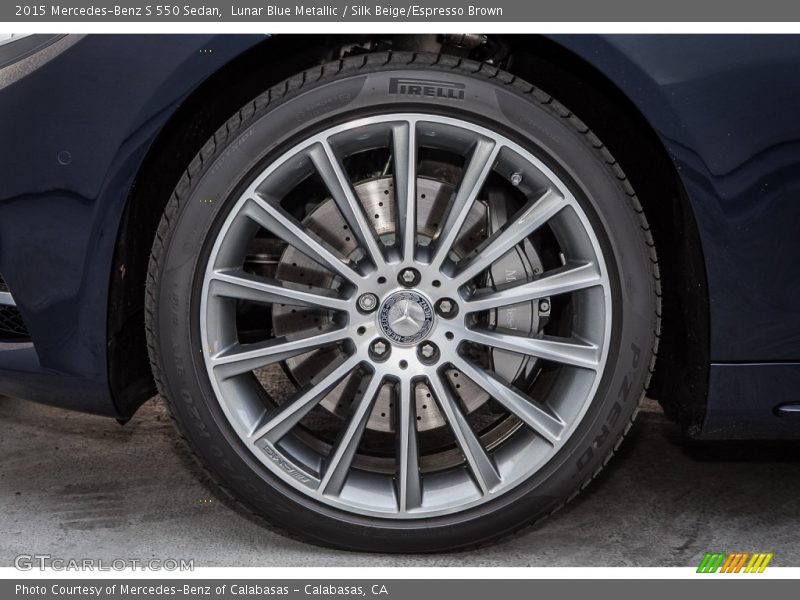  2015 S 550 Sedan Wheel