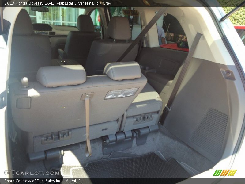 Alabaster Silver Metallic / Gray 2013 Honda Odyssey EX-L