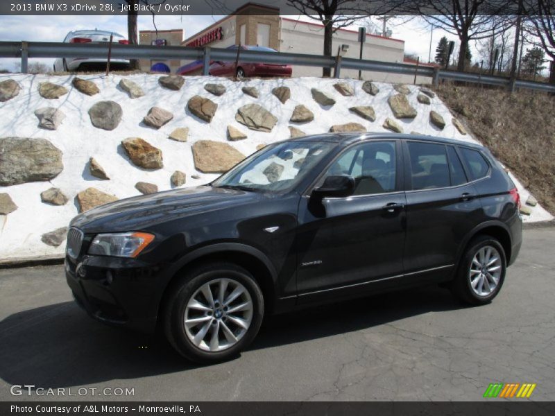 Jet Black / Oyster 2013 BMW X3 xDrive 28i