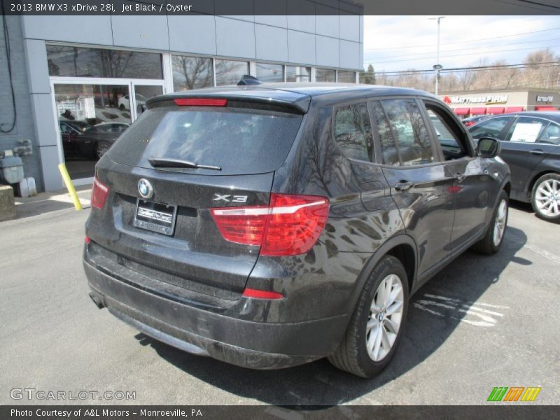 Jet Black / Oyster 2013 BMW X3 xDrive 28i
