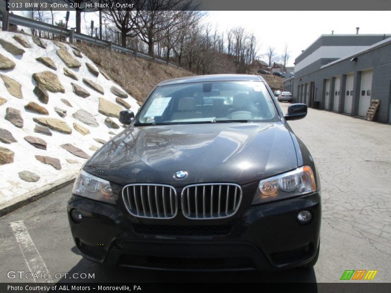 Jet Black / Oyster 2013 BMW X3 xDrive 28i