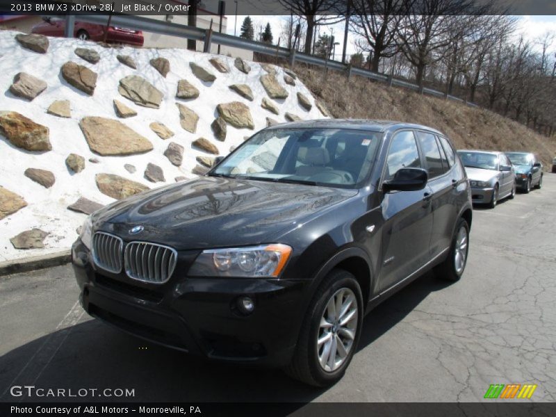 Jet Black / Oyster 2013 BMW X3 xDrive 28i