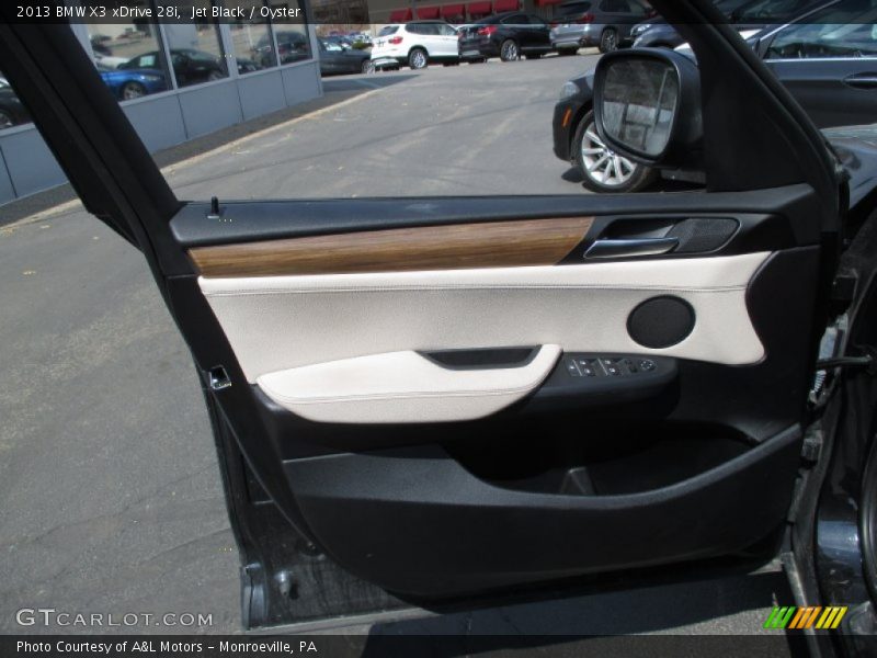 Jet Black / Oyster 2013 BMW X3 xDrive 28i