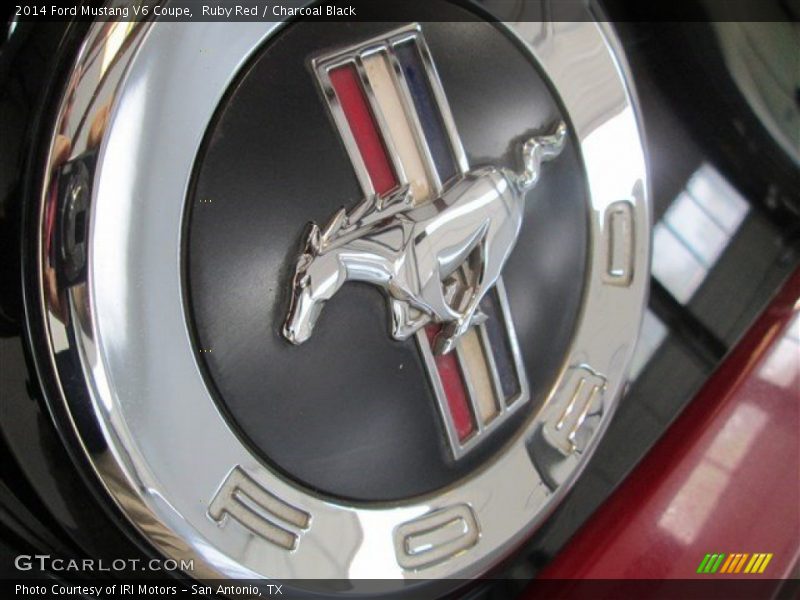 Ruby Red / Charcoal Black 2014 Ford Mustang V6 Coupe