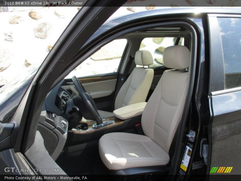 Jet Black / Oyster 2013 BMW X3 xDrive 28i