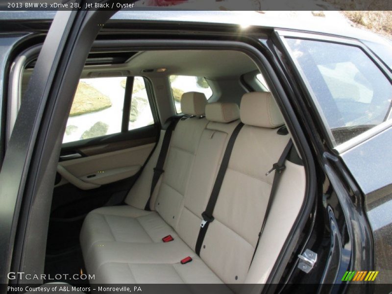 Jet Black / Oyster 2013 BMW X3 xDrive 28i