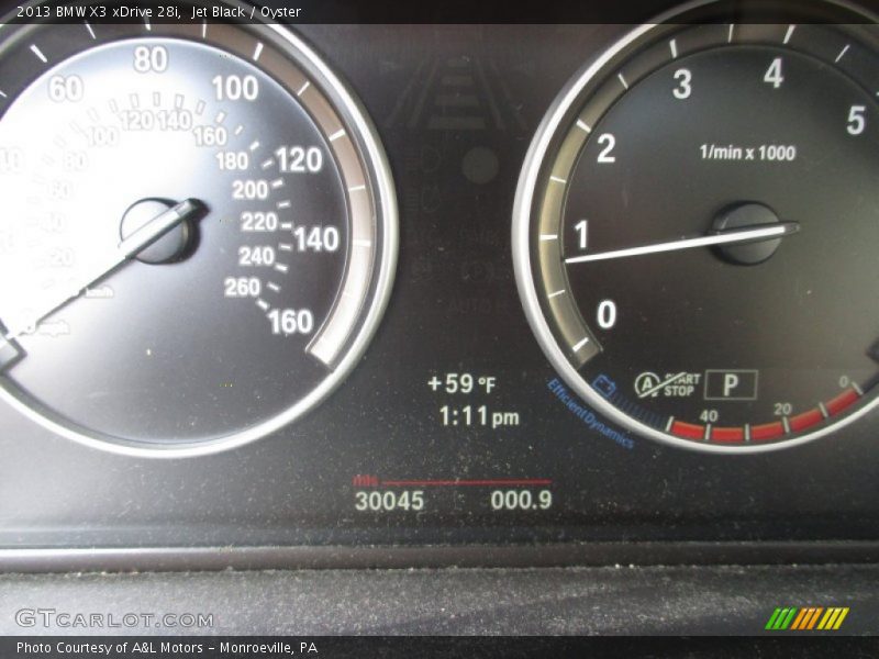 Jet Black / Oyster 2013 BMW X3 xDrive 28i