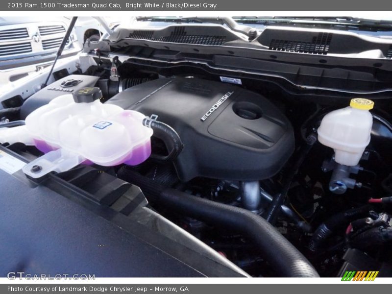  2015 1500 Tradesman Quad Cab Engine - 3.0 Liter EcoDiesel DI Turbocharged DOHC 24-Valve Diesel V6