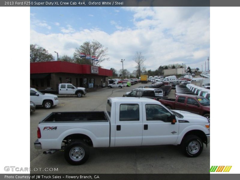 Oxford White / Steel 2013 Ford F250 Super Duty XL Crew Cab 4x4