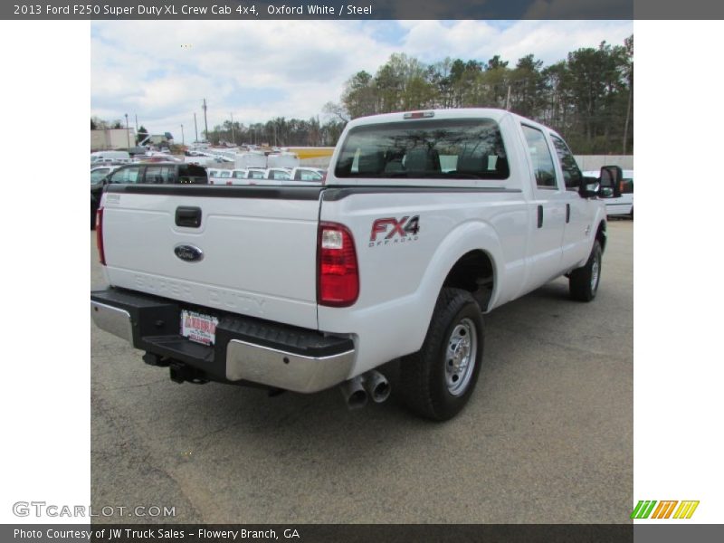 Oxford White / Steel 2013 Ford F250 Super Duty XL Crew Cab 4x4