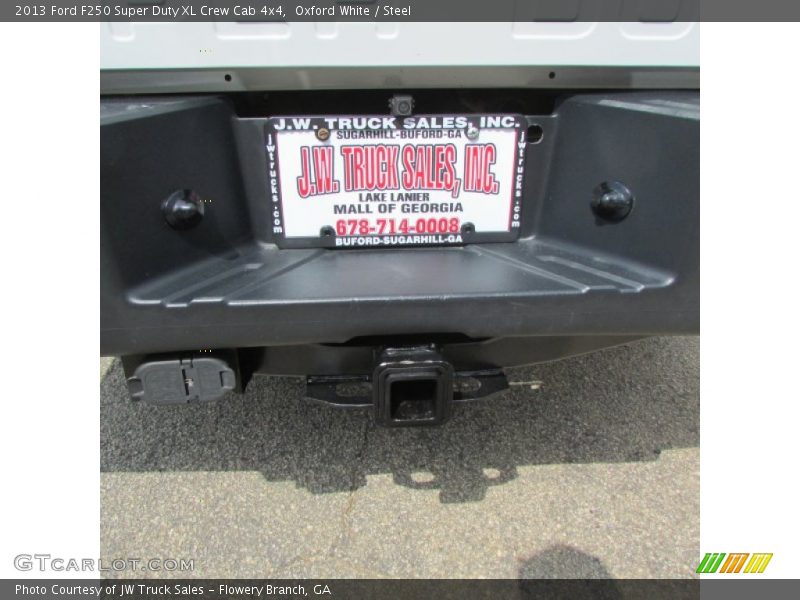 Oxford White / Steel 2013 Ford F250 Super Duty XL Crew Cab 4x4