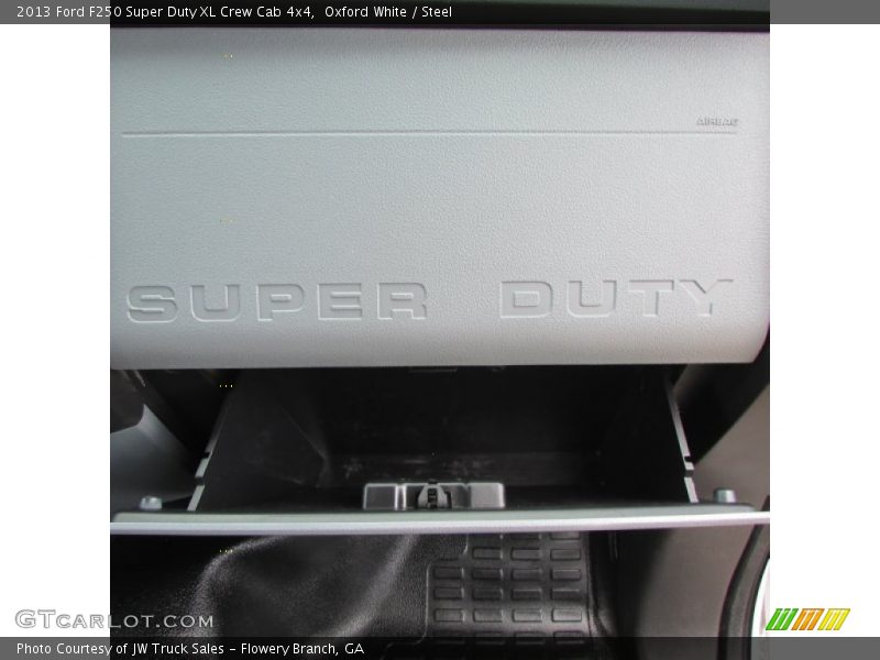 Oxford White / Steel 2013 Ford F250 Super Duty XL Crew Cab 4x4