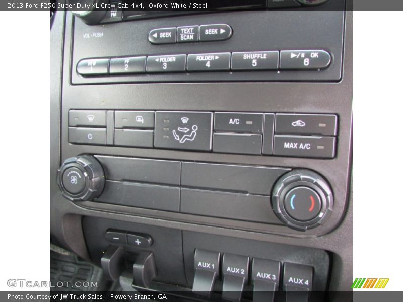 Oxford White / Steel 2013 Ford F250 Super Duty XL Crew Cab 4x4