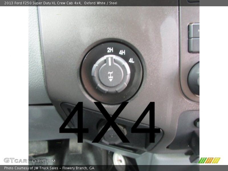 Oxford White / Steel 2013 Ford F250 Super Duty XL Crew Cab 4x4