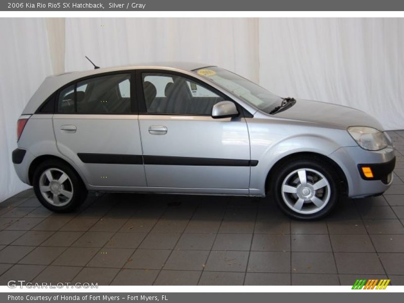 Silver / Gray 2006 Kia Rio Rio5 SX Hatchback