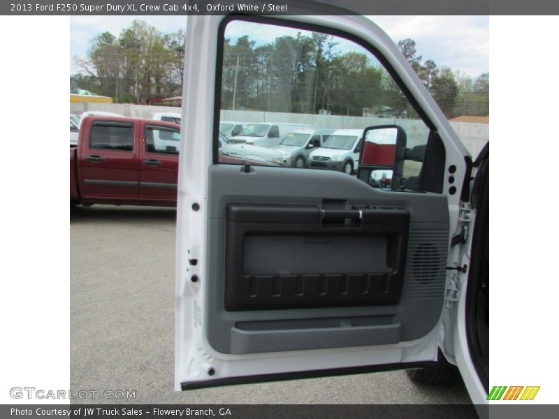 Oxford White / Steel 2013 Ford F250 Super Duty XL Crew Cab 4x4