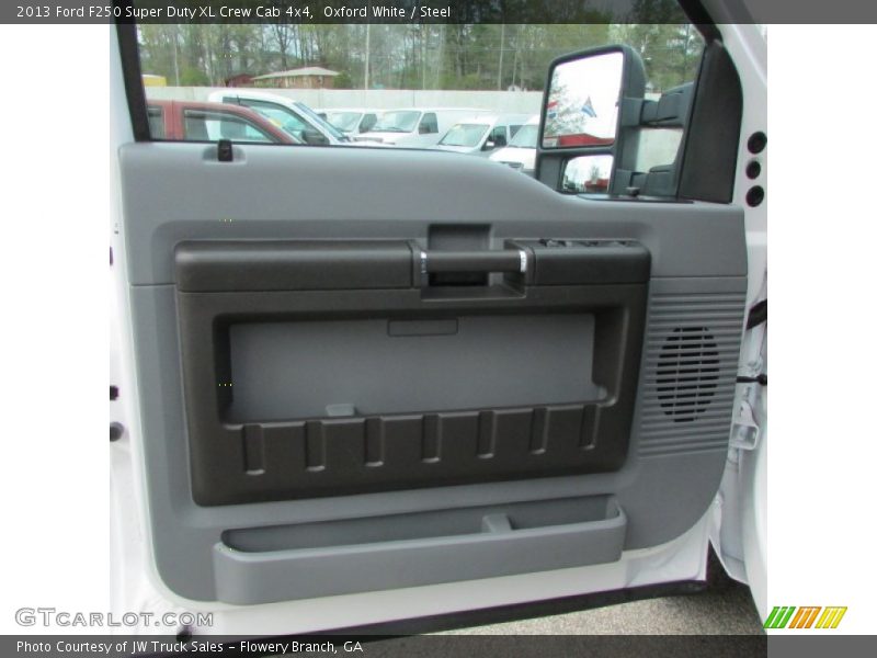 Oxford White / Steel 2013 Ford F250 Super Duty XL Crew Cab 4x4