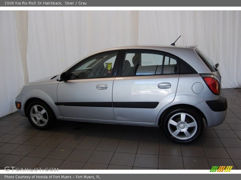 Silver / Gray 2006 Kia Rio Rio5 SX Hatchback