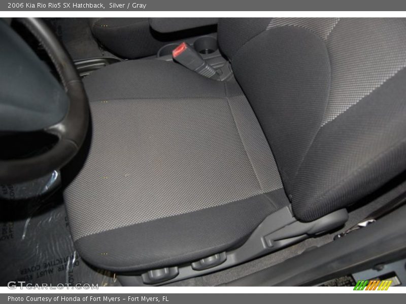 Silver / Gray 2006 Kia Rio Rio5 SX Hatchback