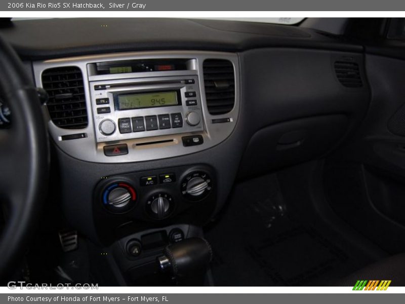 Silver / Gray 2006 Kia Rio Rio5 SX Hatchback