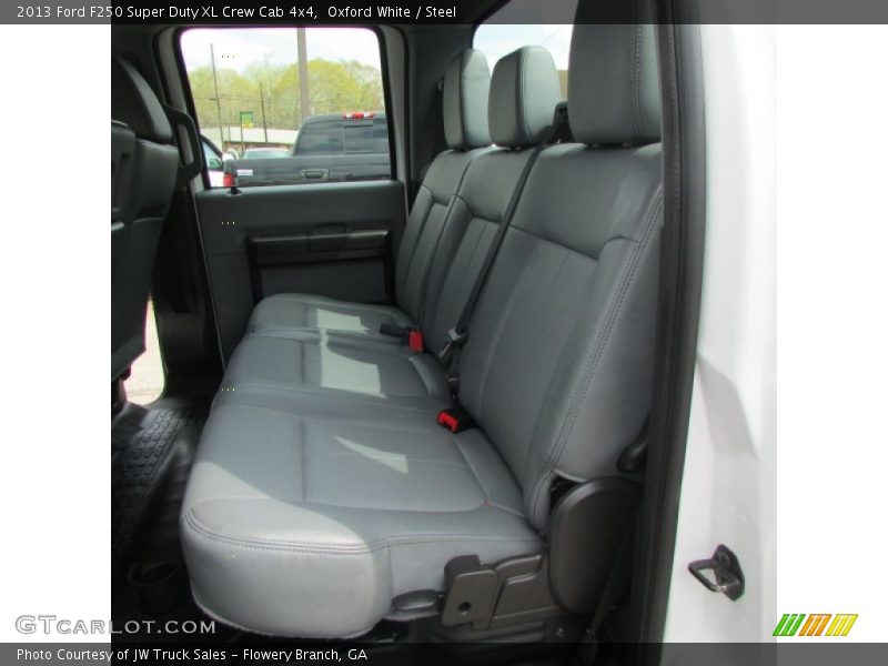 Oxford White / Steel 2013 Ford F250 Super Duty XL Crew Cab 4x4