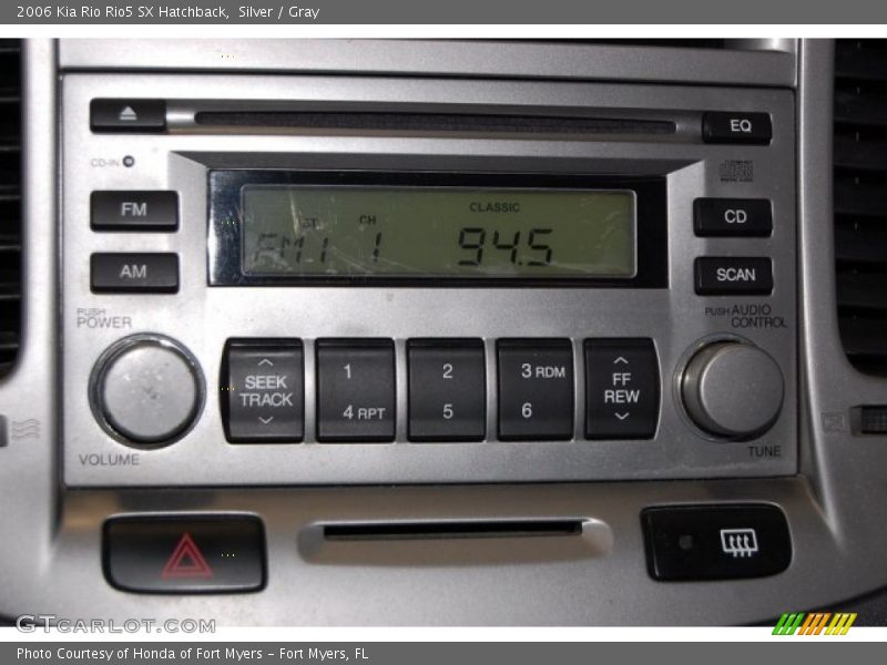 Silver / Gray 2006 Kia Rio Rio5 SX Hatchback