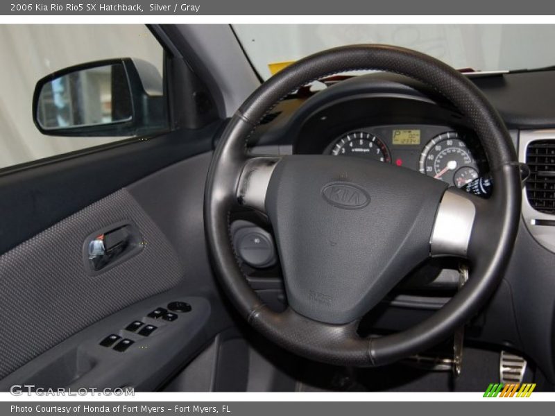 Silver / Gray 2006 Kia Rio Rio5 SX Hatchback