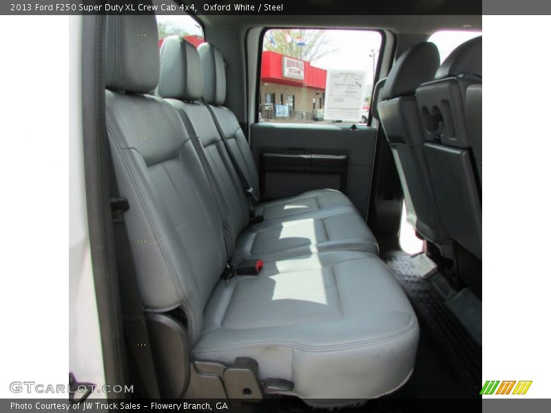 Oxford White / Steel 2013 Ford F250 Super Duty XL Crew Cab 4x4