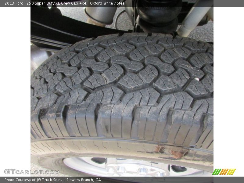 Oxford White / Steel 2013 Ford F250 Super Duty XL Crew Cab 4x4