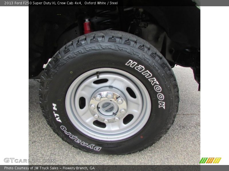 Oxford White / Steel 2013 Ford F250 Super Duty XL Crew Cab 4x4