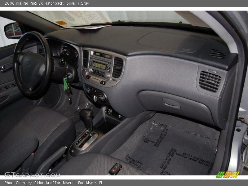 Silver / Gray 2006 Kia Rio Rio5 SX Hatchback