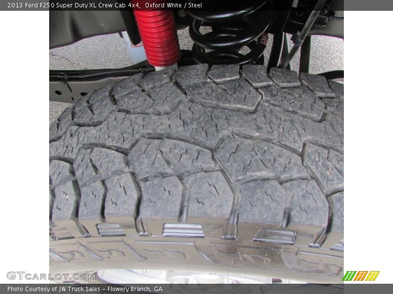 Oxford White / Steel 2013 Ford F250 Super Duty XL Crew Cab 4x4
