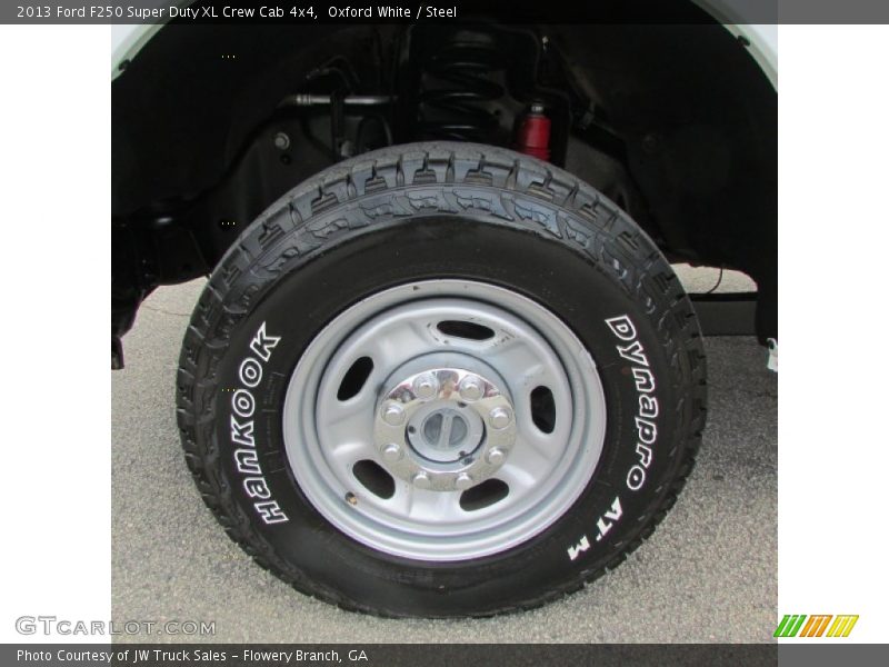 Oxford White / Steel 2013 Ford F250 Super Duty XL Crew Cab 4x4